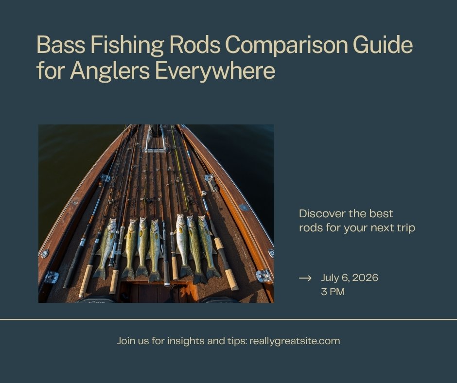 Bass fishing rods buyers guide