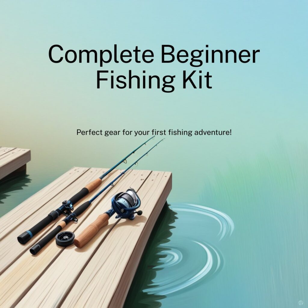 Beginner rod and reel combo