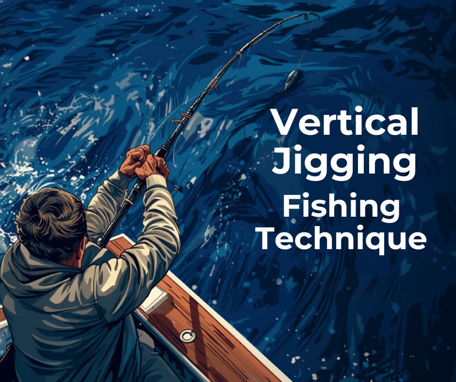 Jigging rods for vertical fishing