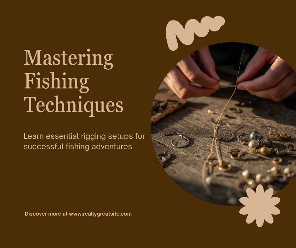 Fishing techniques and rod setup
